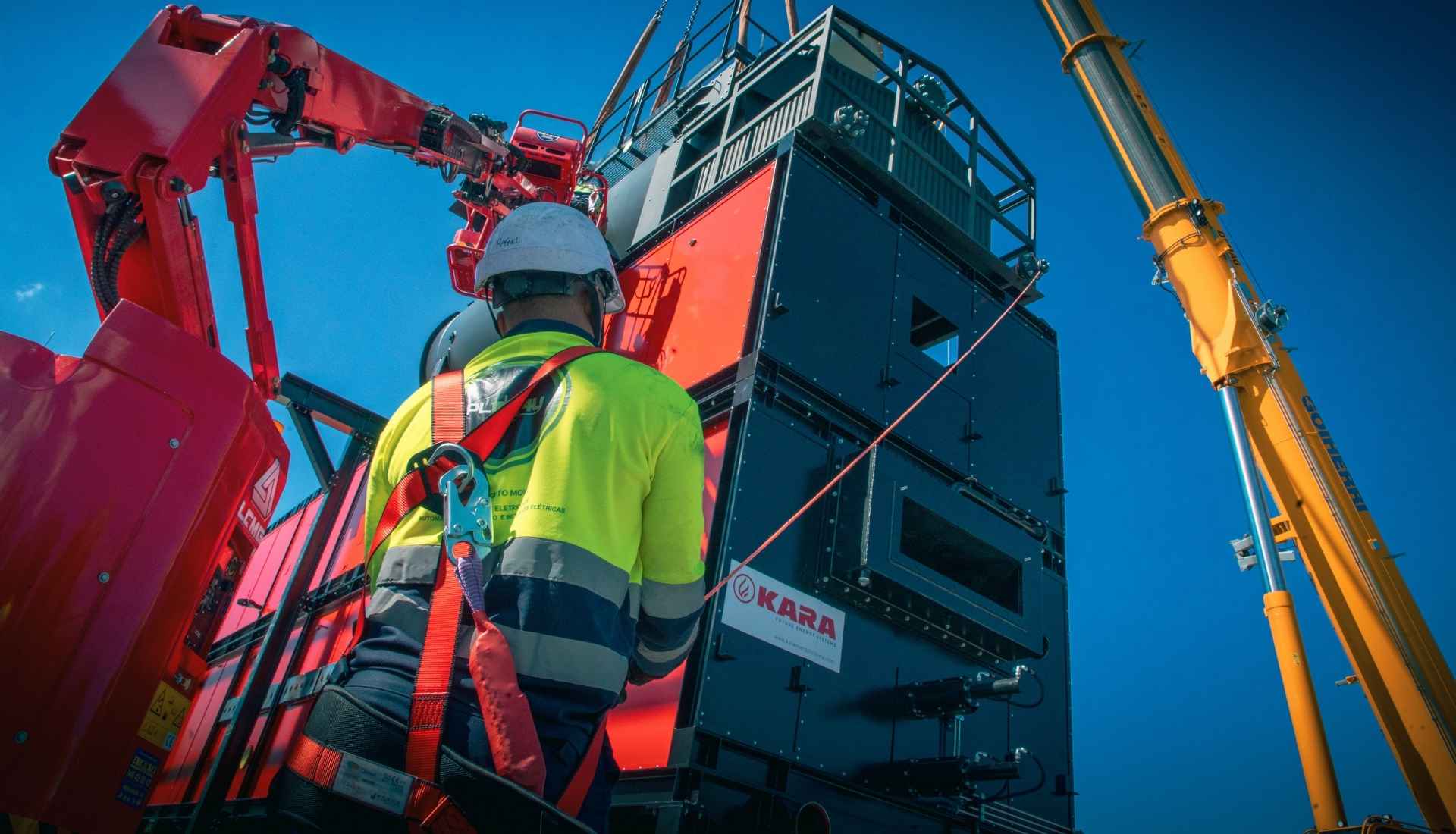 Bouw biomassaverbrandingssysteem verloopt gestaag